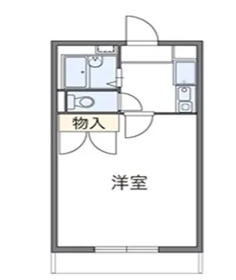 EAハイツ多摩センター【1階】の間取り