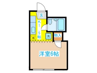 パ-ルハイム【1階】の間取り