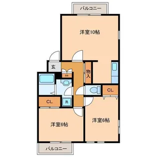 ガーデンハウス英国館【3階】の間取り