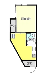 メゾン三陽【1階】の間取り