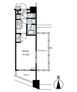 ガーラ・アヴェニュー練馬【6階】の間取り