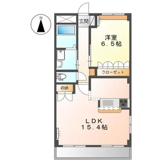 グリーンハイム【4階】の間取り