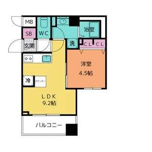 シトラスガーデン【5階】の間取り
