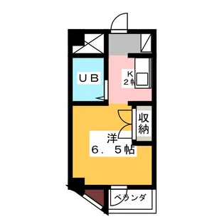 グランドゥール【6階】の間取り