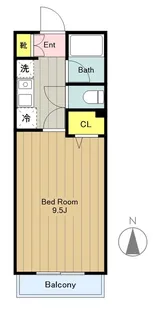 アーク登戸【2階】の間取り