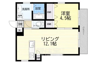 M&M【2階】の間取り
