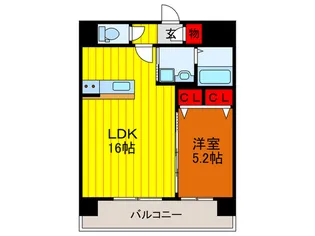 La Douceur門真【4階】の間取り
