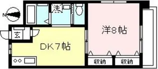 イーストプラザK【2階】の間取り