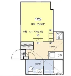 セレーナあらかわ遊園【1階】の間取り