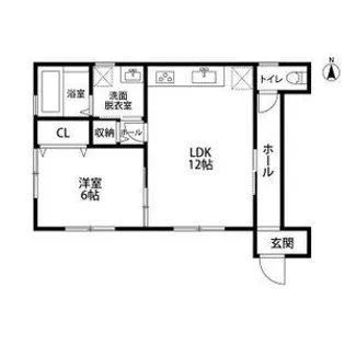 Maison今泉【1階】の間取り