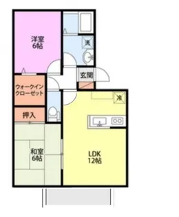 エクセレントユキ【1階】の間取り