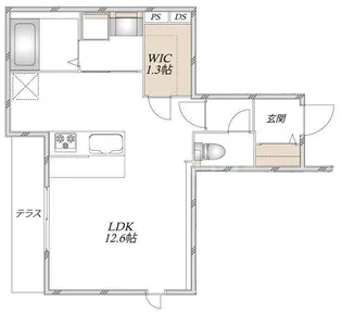(仮称)足立区谷中メゾン【1階】の間取り