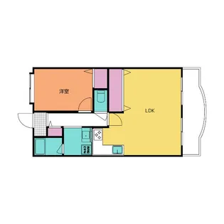 エスペランサ【2階】の間取り