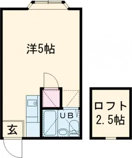 バリーズ【2階】の間取り