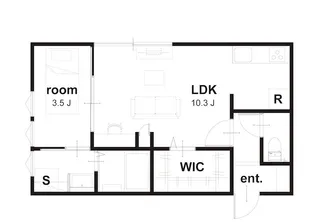 プラシード木曳野【2階】の間取り