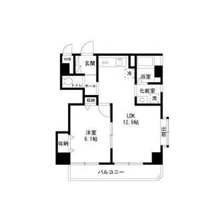 ウイングピア美園【3階】の間取り