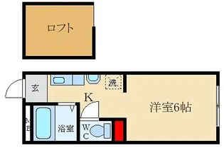 デイジーコート牧野【2階】の間取り