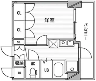 スペーシア高円寺I【5階】の間取り