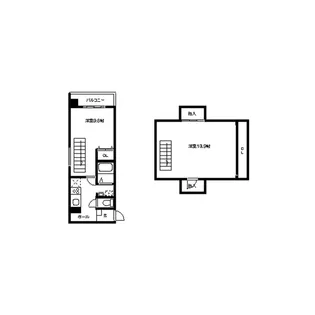 Good Hills海王【1階】の間取り