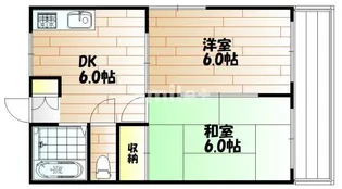 リバーサイドクラタ【1階】の間取り