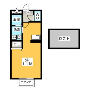 Million Bell V【2階】の間取り