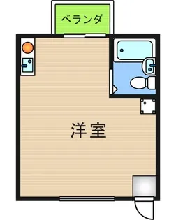 フジハイツ【2階】の間取り