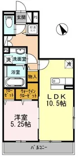プリマベーラ【3階】の間取り