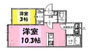 KEIAI RESIDENCE 大和田4【1階】の間取り