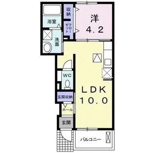 グレイス【1階】の間取り