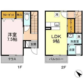 メゾン パシオンの間取り