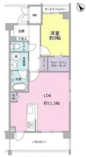 サウスヒルズII【3階】の間取り