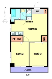 東パネビル【3階】の間取り