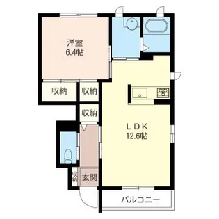 L’arche de noah III【1階】の間取り