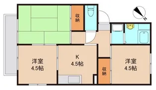 メゾンドアトレ【1階】の間取り