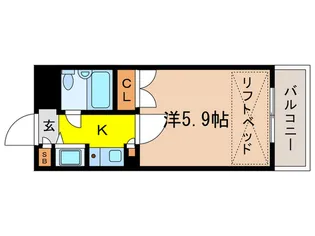 ユーレジデンス護国寺【2階】の間取り