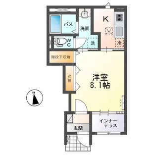マージュ(marge)【1階】の間取り
