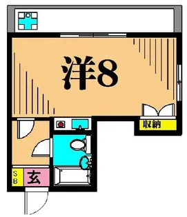ジュールY【3階】の間取り