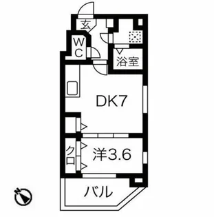 GRANDE小岩【4階】の間取り