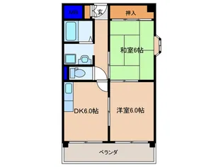 サンクレスト本庄【3階】の間取り