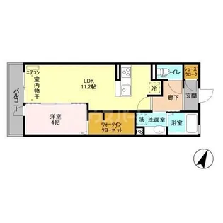 グランテージ【2階】の間取り