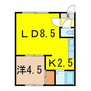 エンジェルハウス【1階】の間取り
