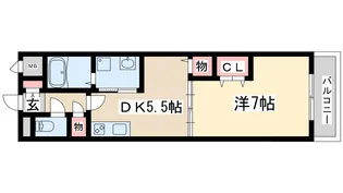 NLC新大阪パート3【8階】の間取り