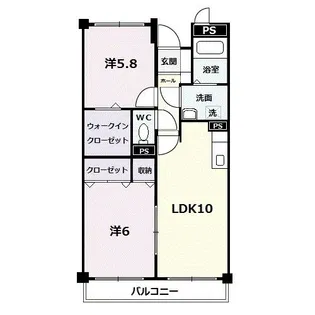 グレイスフルT・K【4階】の間取り
