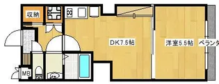 秀和番衆町レジデンス【8階】の間取り