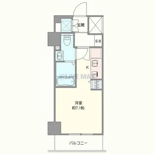 Beaute菊名【2階】の間取り