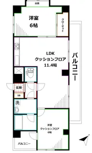 COM・Caldecott (コム・コールデコット)【2階】の間取り
