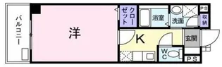 マニフィーク【3階】の間取り