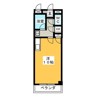 鳴子NOVA【3階】の間取り