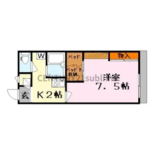 エトワール【1階】の間取り