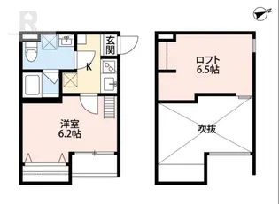 4℃林寺【1階】の間取り